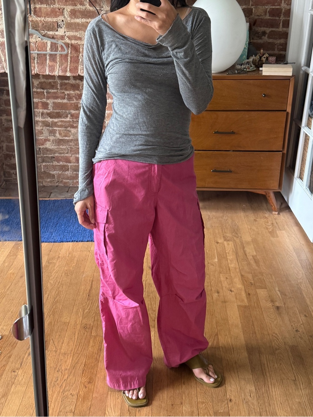 Our Legacy magenta Pink cargo pants size 28 S